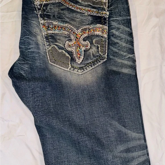Men s Rock Revival Jean Shorts Jean Shorts